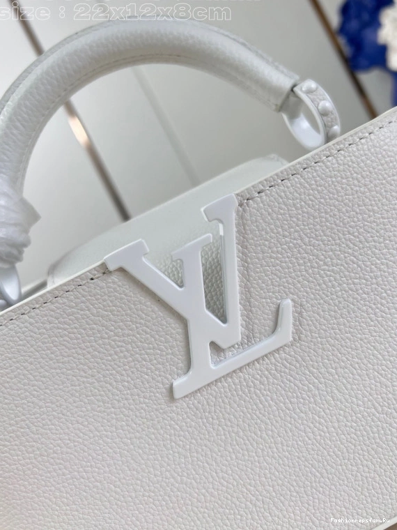 FS CHEAP CAPUCINES VUITTON MINI-22*12*8CM LOUIS 0801